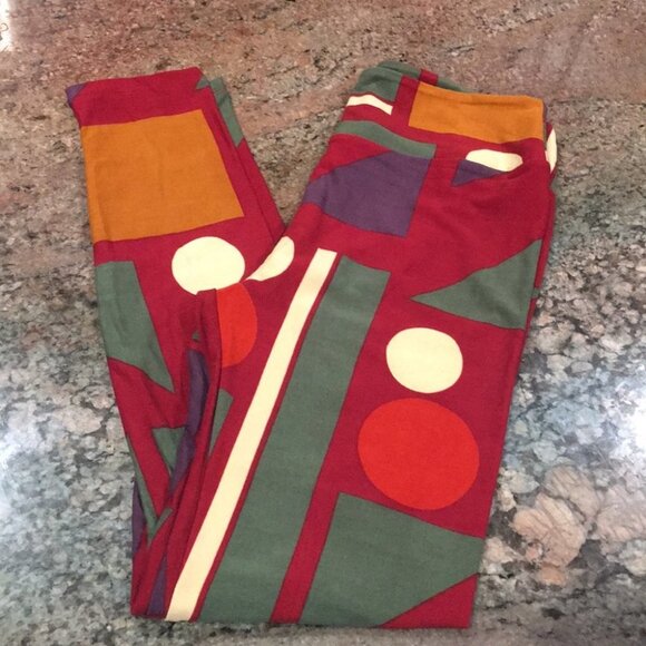 OS NWOT LuLaRoe Leggings A04 2791 - Picture 1 of 3